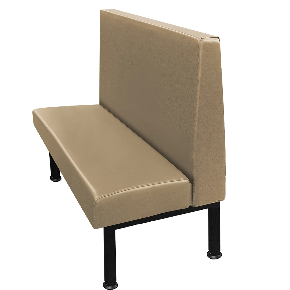 Oak Street Manufacturing Single 24" x 42" Pacific Indoor/Outdoor Vinyl/Upholstered Booth - Image 3