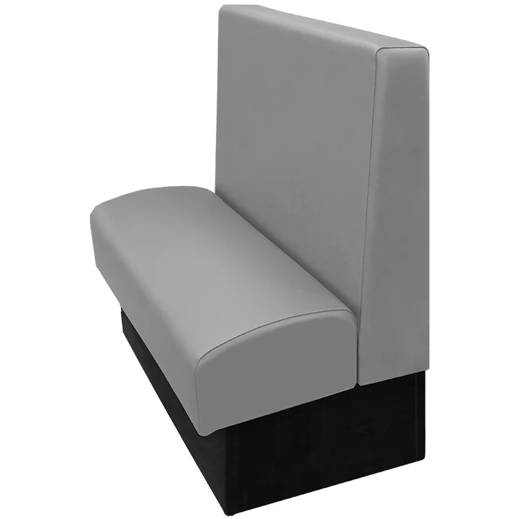 Oak Street Manufacturing Single 24" x 42" Wartburg Vinyl/Upholstered Booth - Image 2