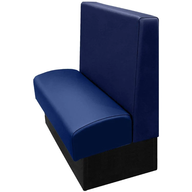 Oak Street Manufacturing Single 44" x 42" Wartburg Vinyl/Upholstered Booth - Image 8