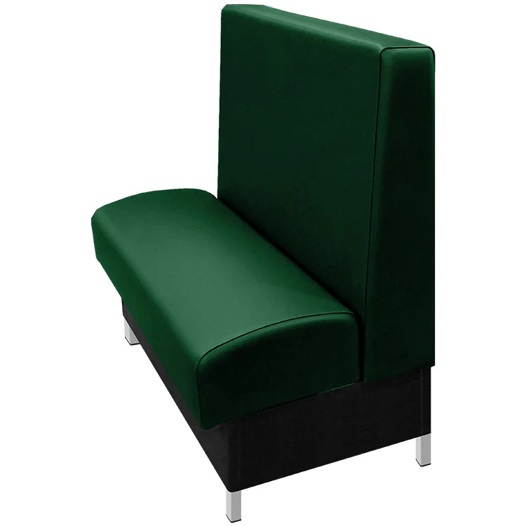 Oak Street Manufacturing Single 48" x 42" Grove Vinyl/Upholstered Booth - Image 7