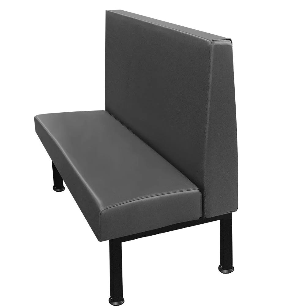 Oak Street Manufacturing Single 48" x 42" Pacific Indoor/Outdoor Vinyl/Upholstered Booth - Image 2