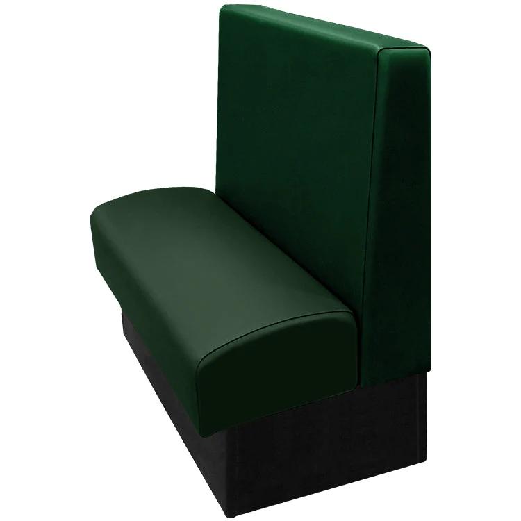Oak Street Manufacturing Single 48" x 42" Wartburg Vinyl/Upholstered Booth - Image 7