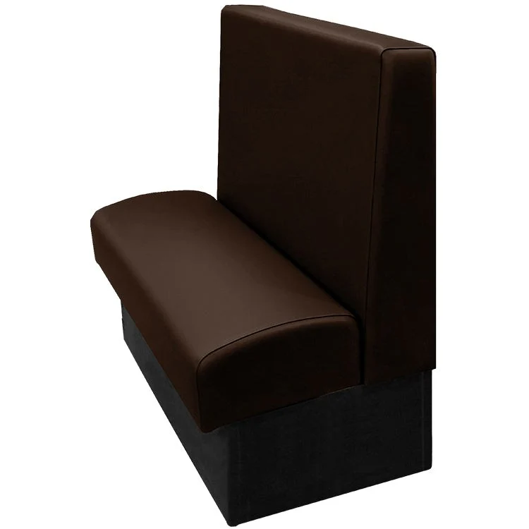 Oak Street Manufacturing Single 72" x 42" Ambrose Vinyl/Upholstered Booth - Image 3