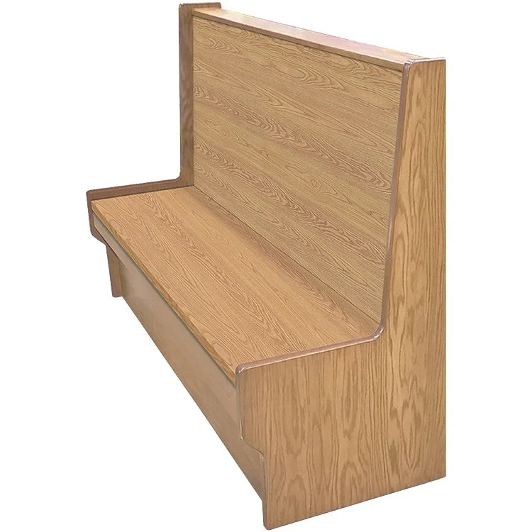 Oak Street Manufacturing Single 72" x 42" Shepard Wood Frame Booth - Image 4
