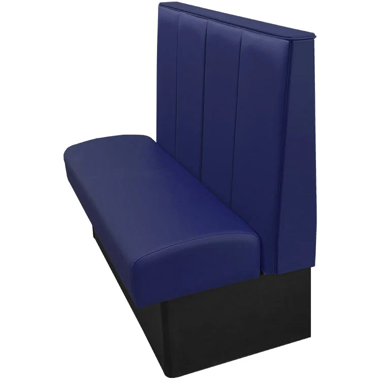 Oak Street Manufacturing Single 96" x 42" Waldorf Vinyl/Upholstered Booth - Image 8