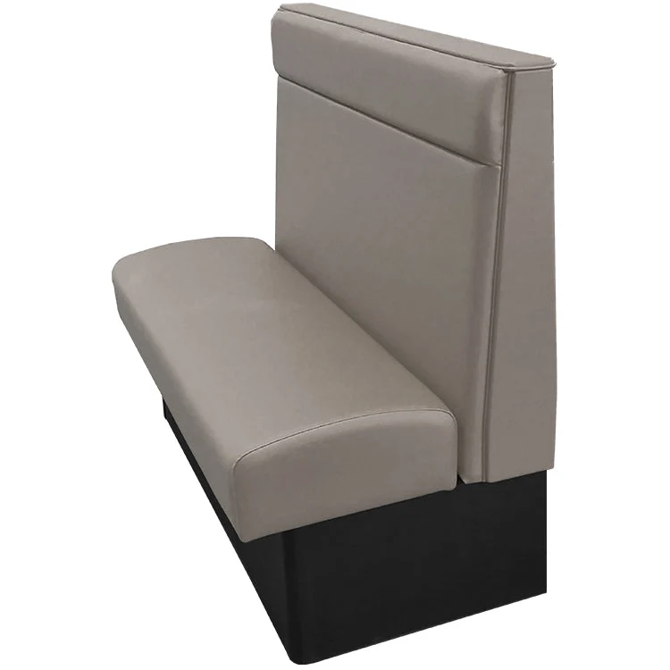 Oak Street Manufacturing Single 84" x 42" Drake Vinyl/Upholstered Booth - Image 2