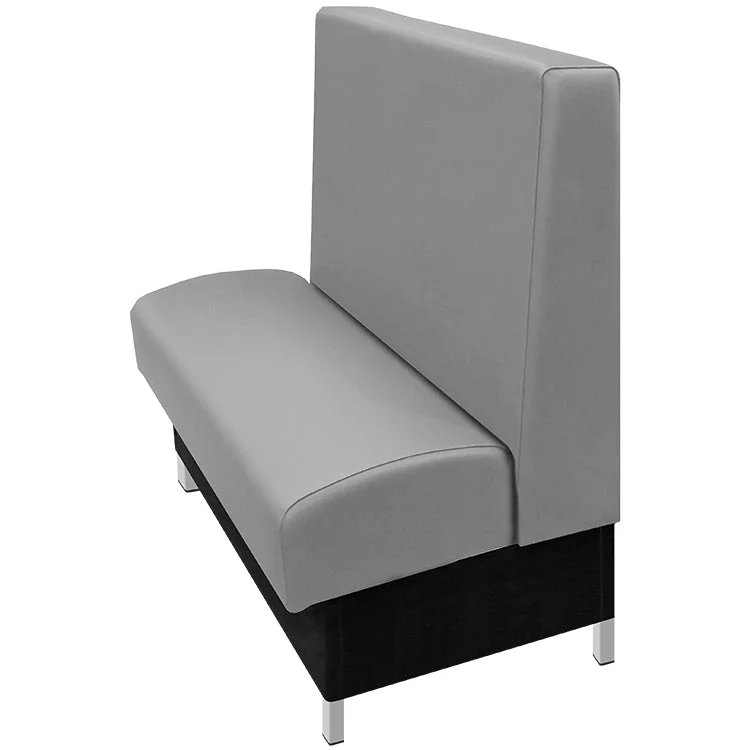 Oak Street Manufacturing Single 84" x 42" Grove Vinyl/Upholstered Booth - Image 2