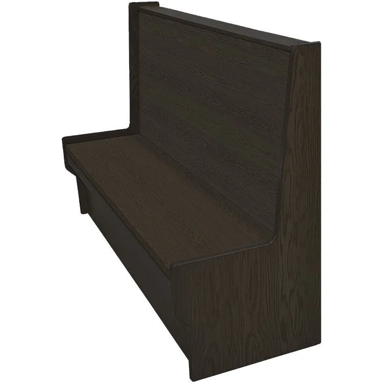 Oak Street Manufacturing Single 84" x 42" Shepard Wood Frame Booth - Image 7