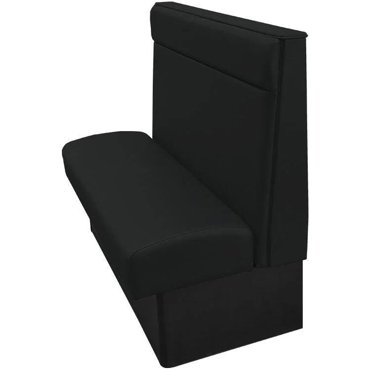 Oak Street Manufacturing Single 96" x 42" Drake Vinyl/Upholstered Booth