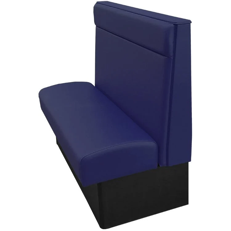 Oak Street Manufacturing Single 96" x 42" Drake Vinyl/Upholstered Booth - Image 8