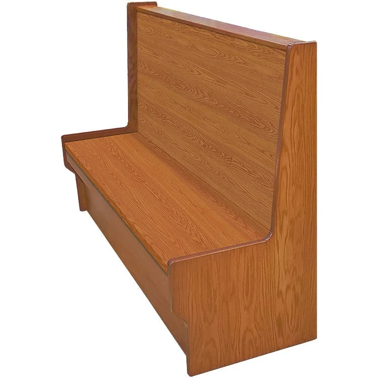 Oak Street Manufacturing Single 96" x 42" Shepard Wood Frame Booth - Image 2