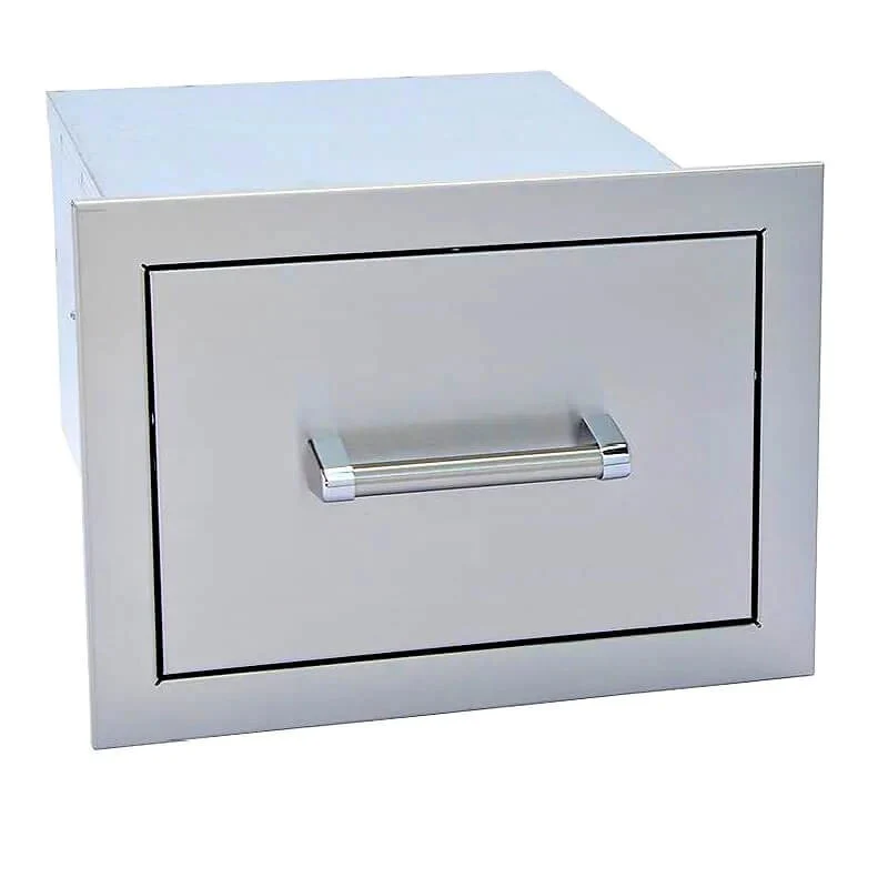 Kokomo Outdoor Kitchen Stainless Steel Single Drawer - Image 3