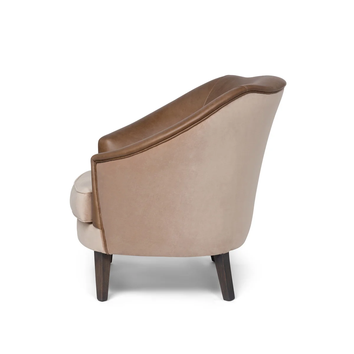 Park Hill Collection Sophia Curved Club Chair EFS26318 - Image 2