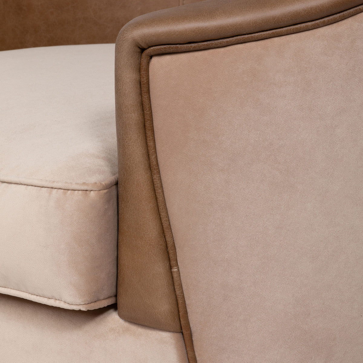 Park Hill Collection Sophia Curved Club Chair EFS26318 - Image 4