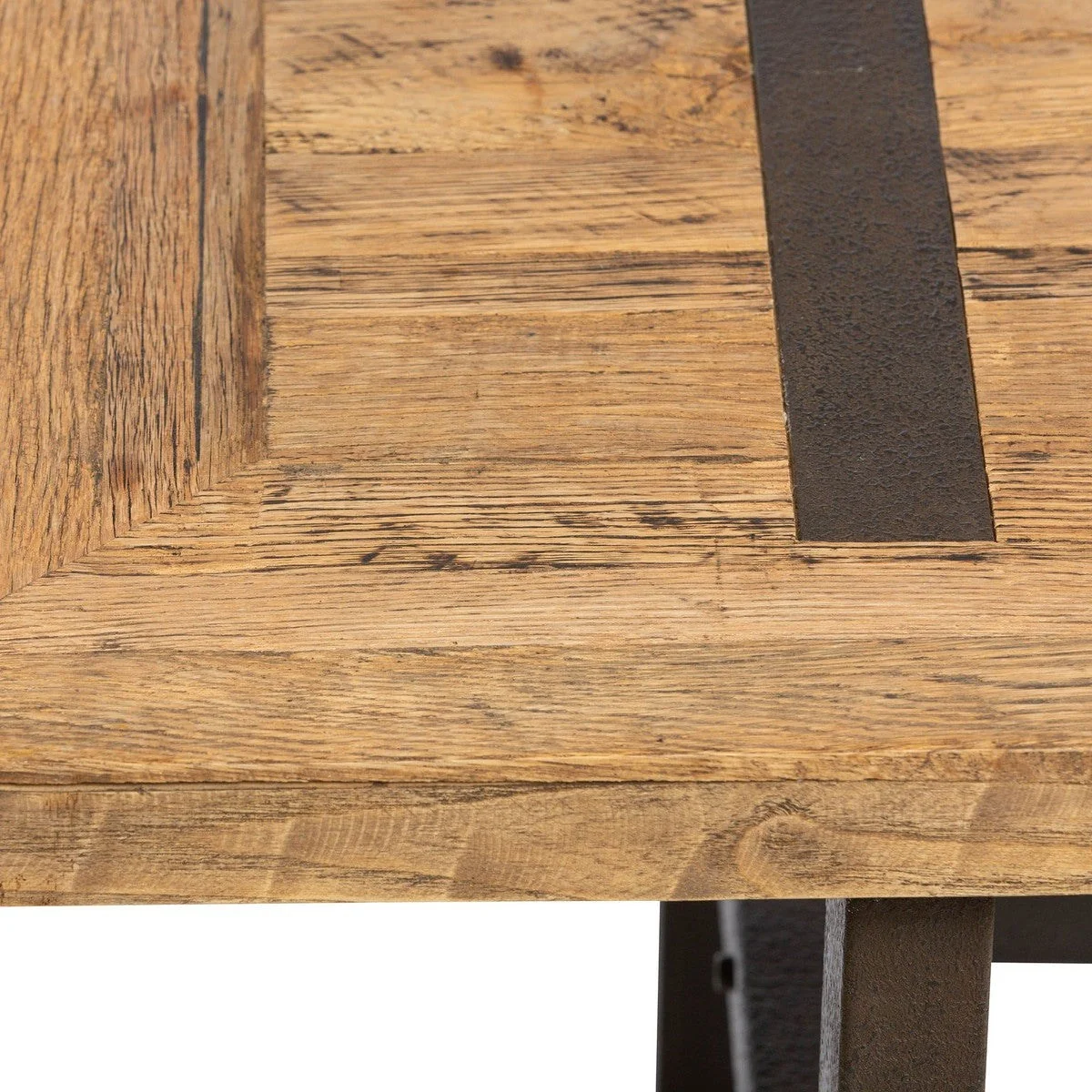 Park Hill Collection Urban Living Reclaimed Oak Gathering Table EFT81577 - Image 6