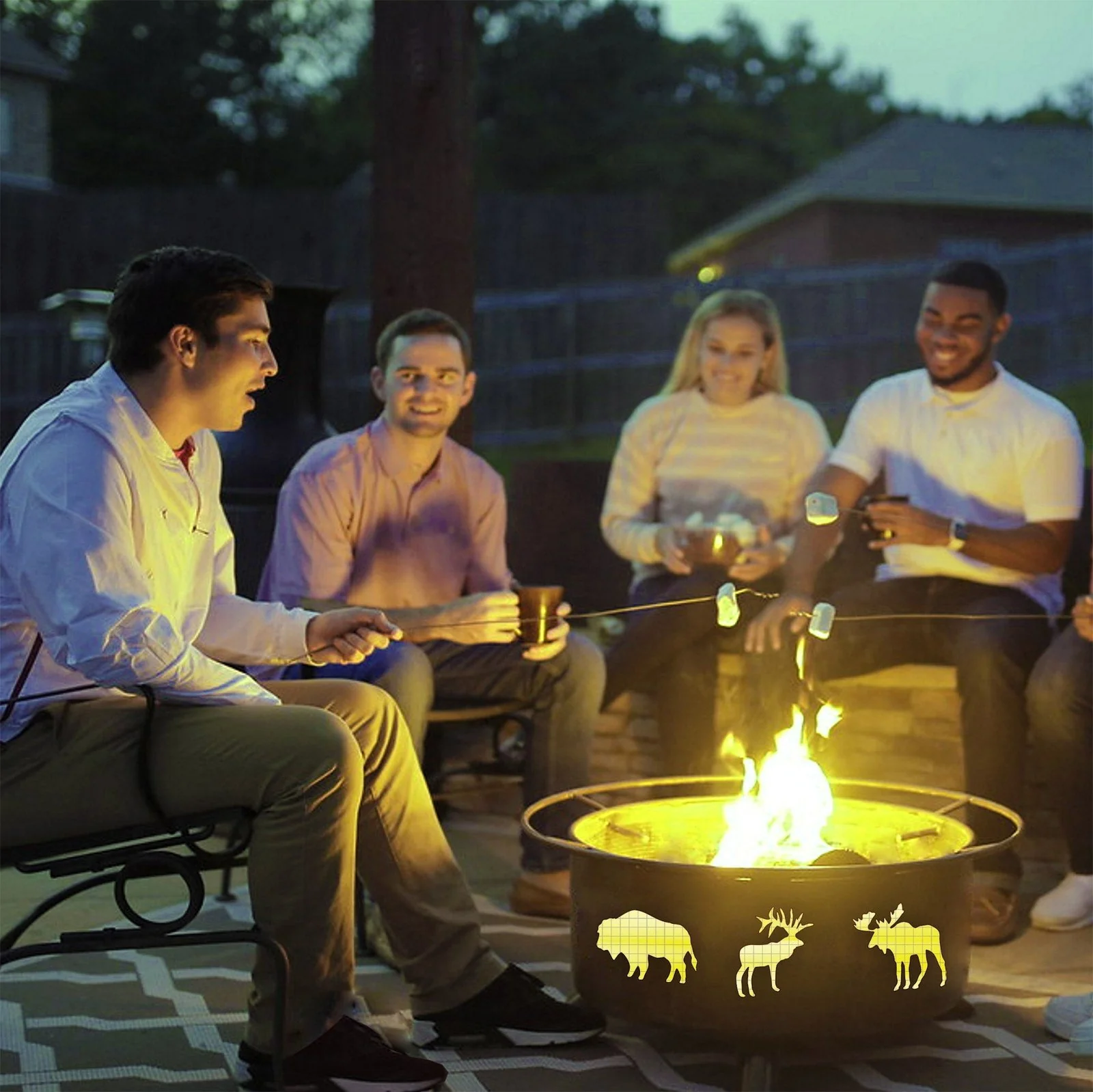 Patina Products Wildlife Fire Pit F106 - Image 4
