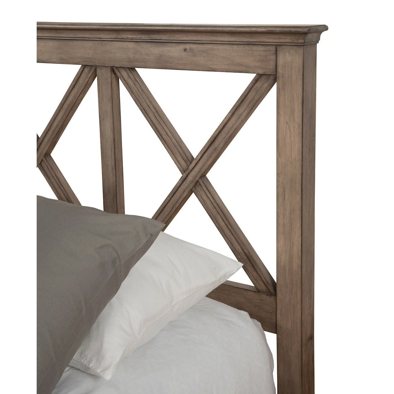 Alpine Furniture Potter Queen Panel Bed, French Truffle 1055-01Q - Image 5