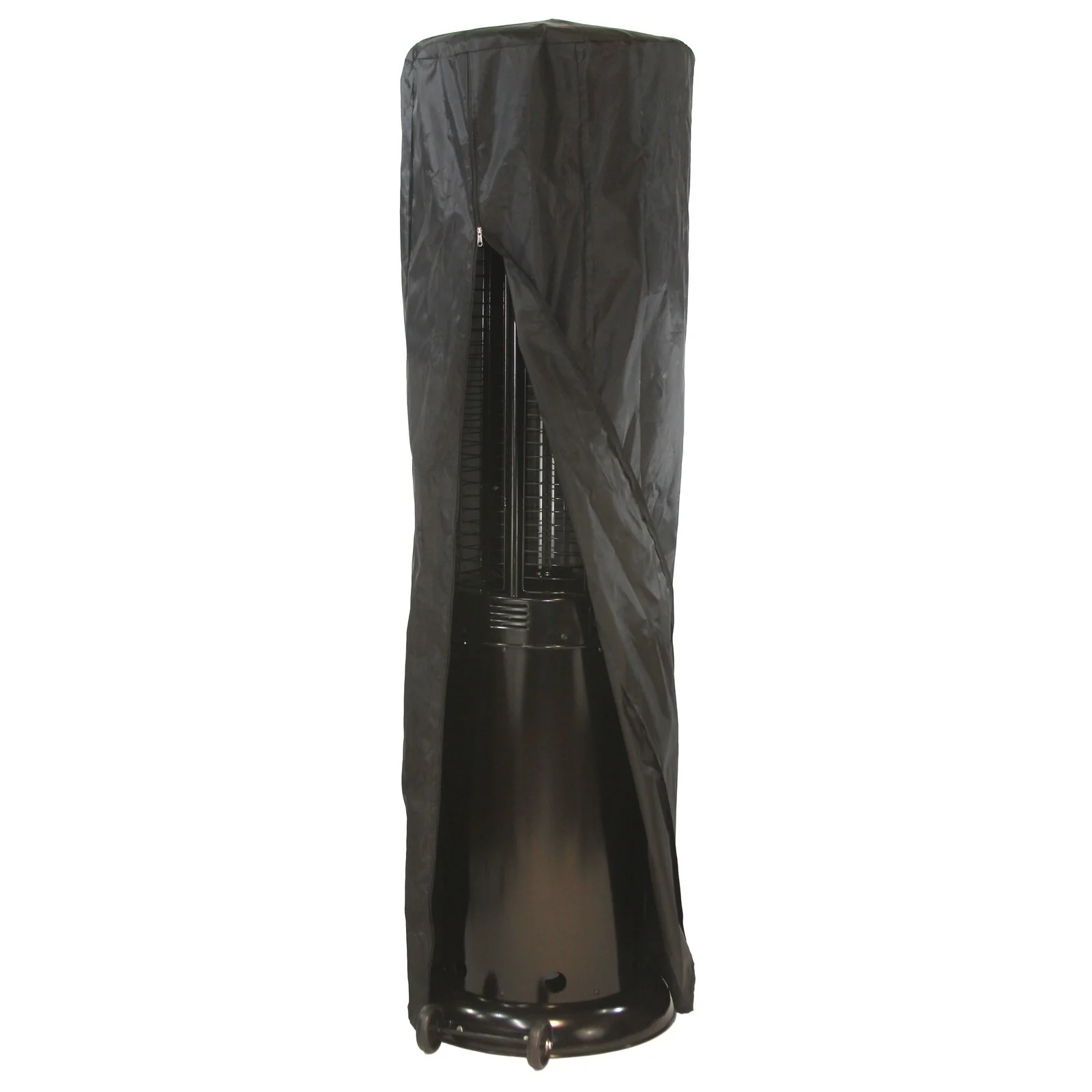 RADtec 80" Ellipse Flame Propane Patio Heater - Black with Clear Glass - Image 5