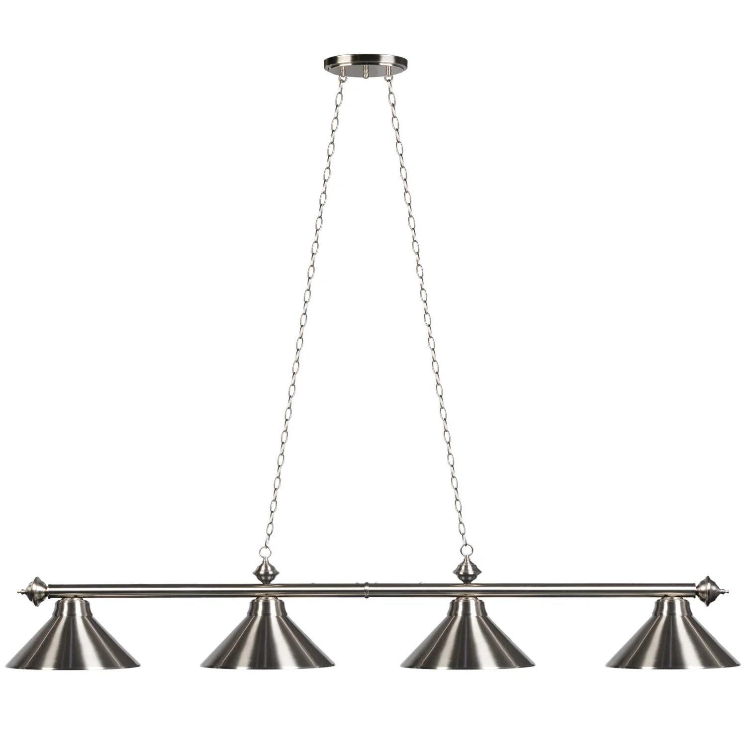 RAM Game Room 78" 4LT Billiard Light-Stainless PR78 ST - Image 2