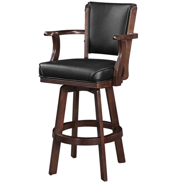 RAM Game Room Swivel Bar Stools With Arms - Image 6