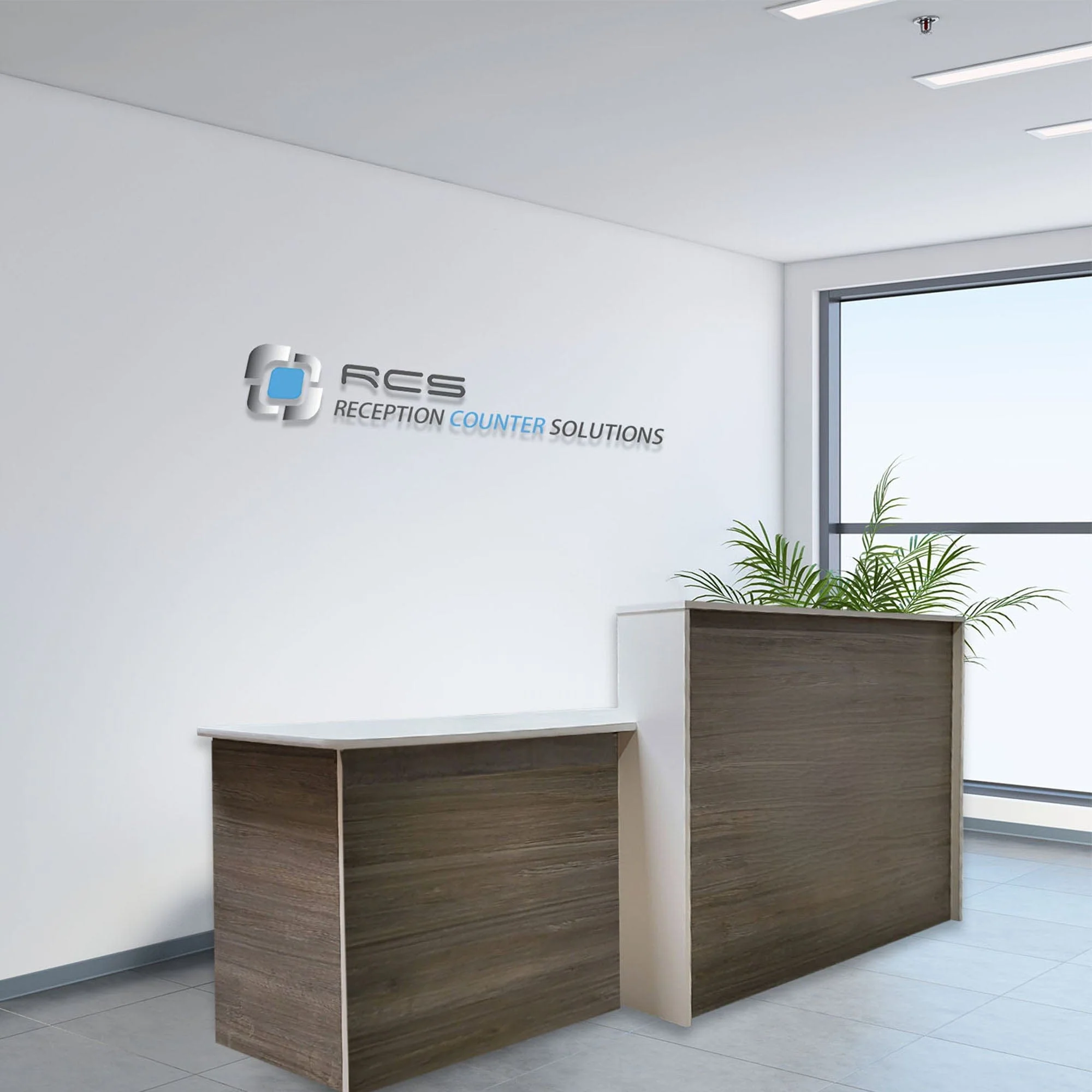Reception Counter Solutions ADA Malibu Reception Desk - Image 4