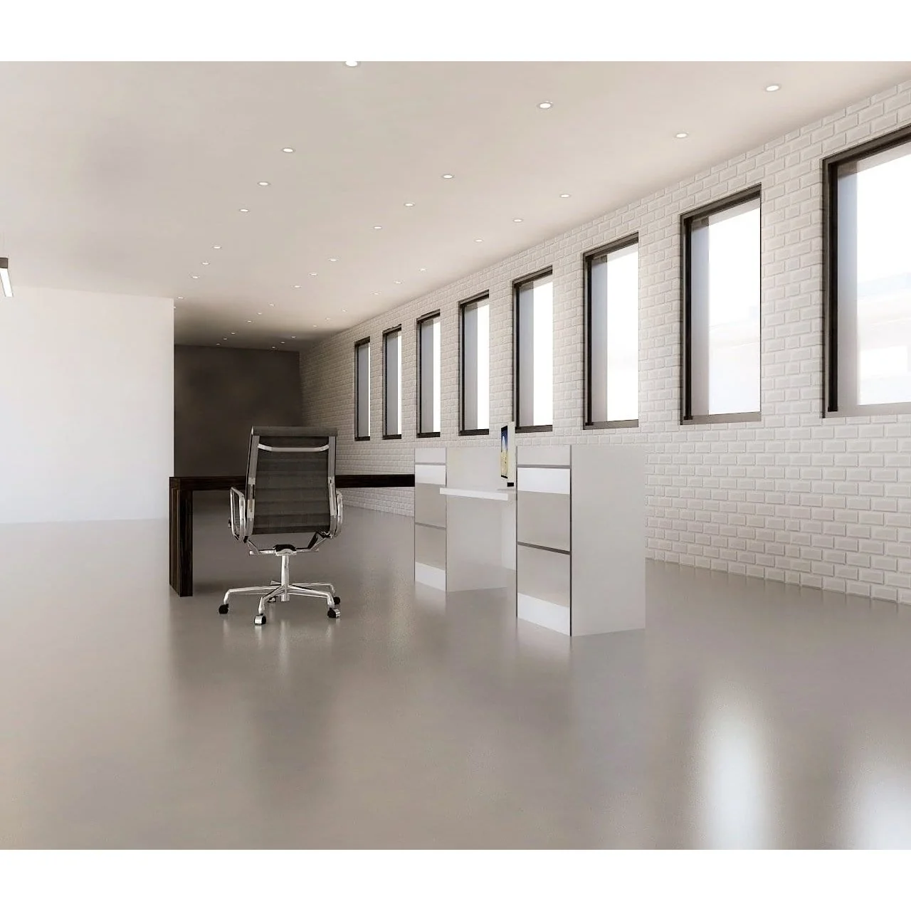 Reception Counter Solutions Reinstar Reception Desk Workstation - Image 2