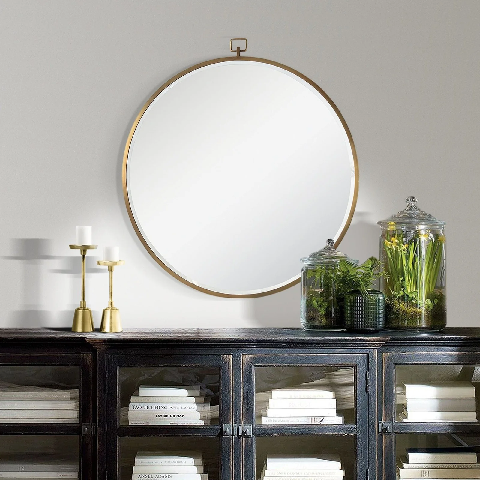 RenWil AZAM Round Mirror NDD219M003