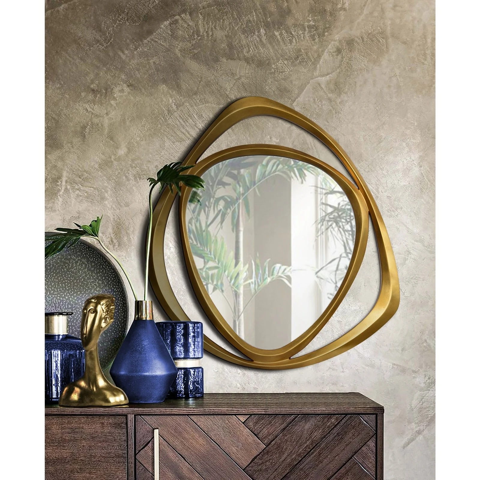 RenWil Goldie Triangle Mirror NDD21M075