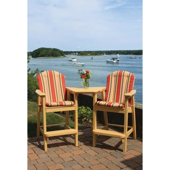 Seaside Casual Adirondack Shellback Bar Chair - Image 2