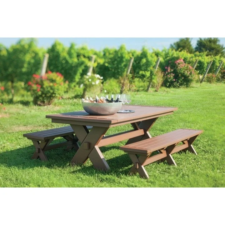 Seaside Casual Sonoma 76" Bench - Image 3
