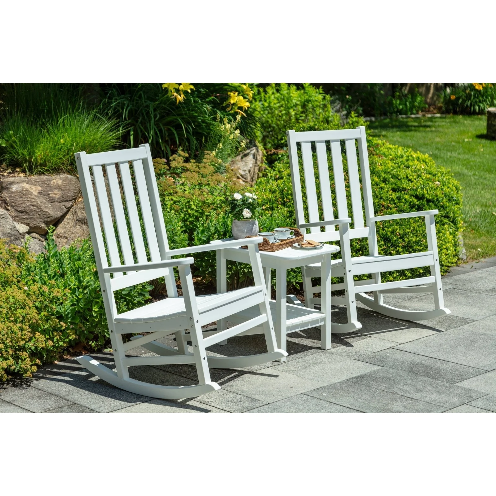 Seaside Casual Traditional Porch Rocker - Image 2