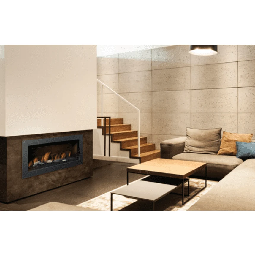 Sierra Flame Bennett 45" Natural Gas or Liquid Propane Direct Vent Linear Fireplace - Image 2