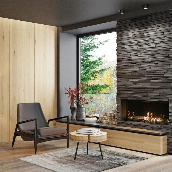 Sierra Flame Vienna Natural Gas Direct Vent Linear Gas Fireplace - Image 5