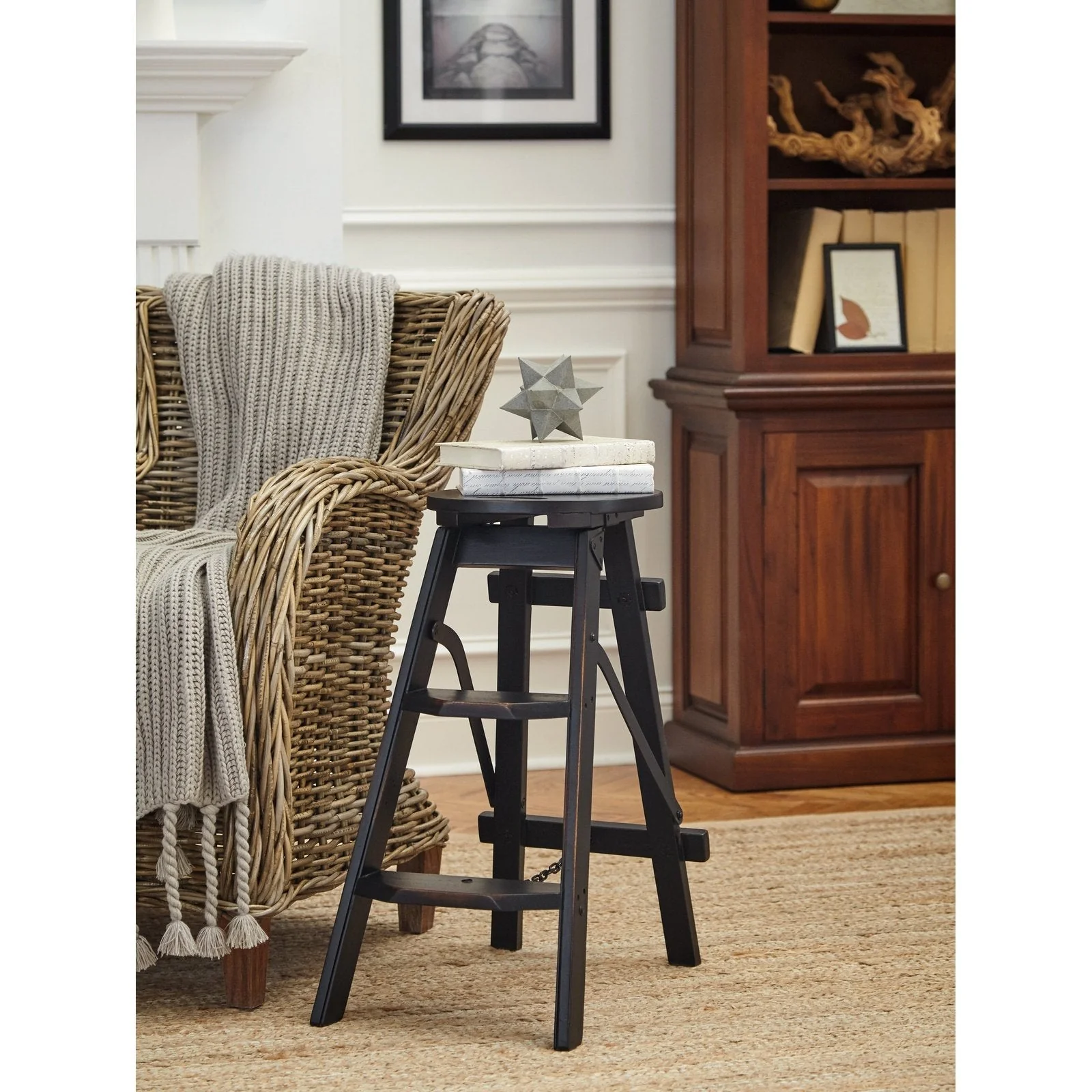 NovaSolo Toscana Standard Bookcase Mahogany Brown CA612TBR - Image 8