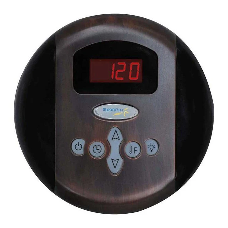SteamSpa Indulgence 10.5 KW QuickStart Acu-Steam Bath Generator Package in Oil Rubbed Bronze IN1050OB - Image 2