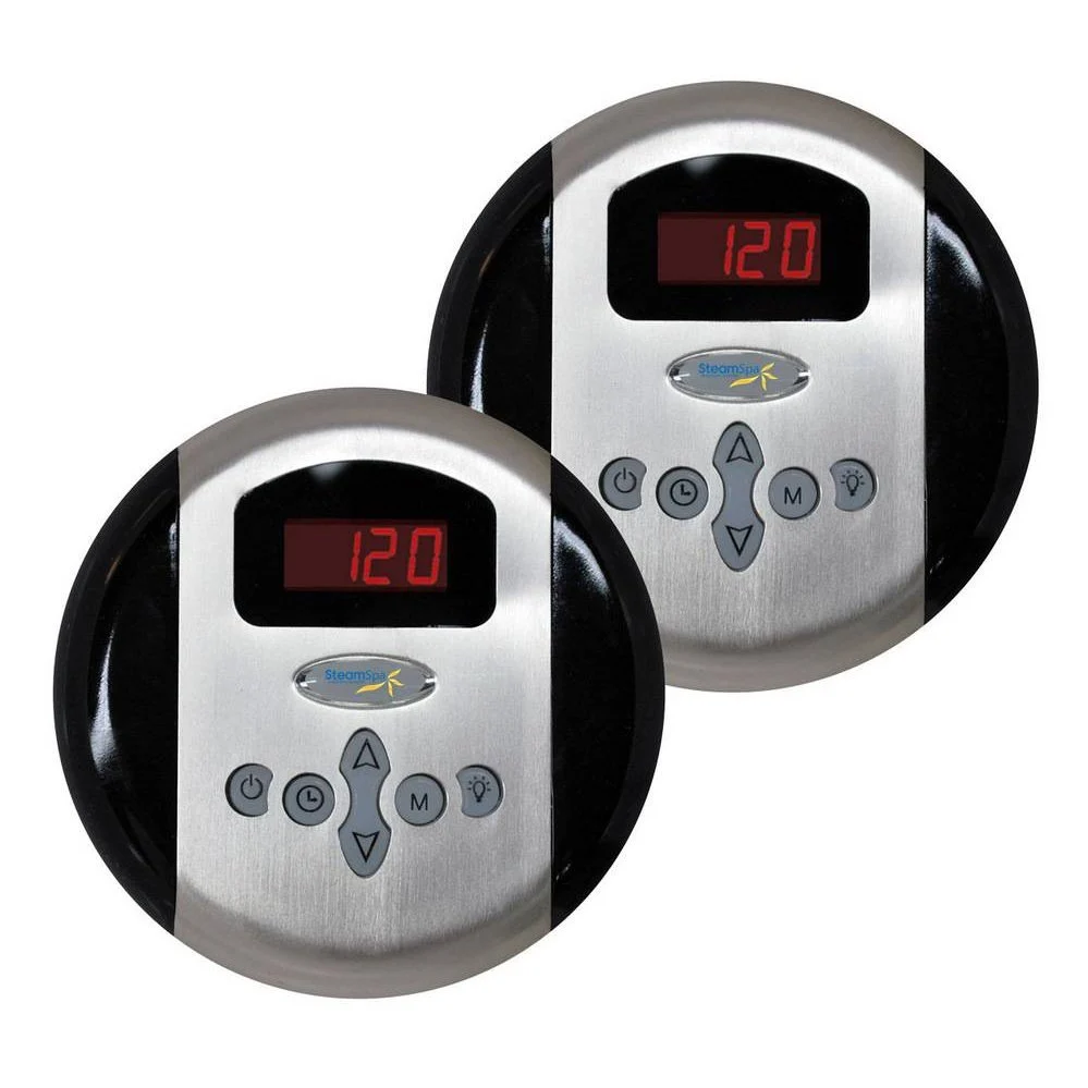 SteamSpa Royal 6 KW QuickStart Acu-Steam Bath Generator Package in Polished Chrome RY600CH - Image 2