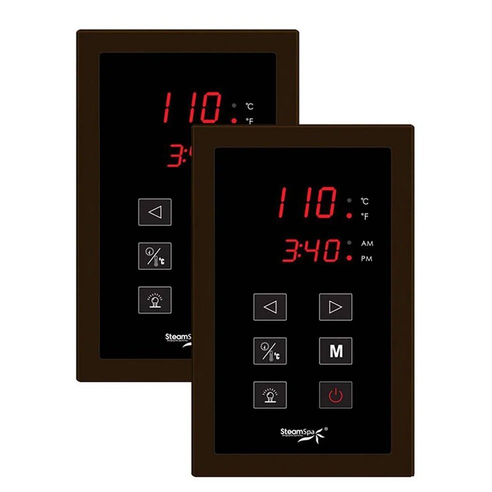 SteamSpa Royal 9 KW QuickStart Acu-Steam Bath Generator Package in Oil Rubbed Bronze RYT900OB - Image 2