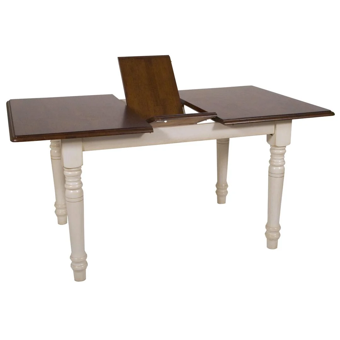 Sunset Trading Andrews 5 Piece 60" Rectangular Extendable Dining Set - Image 3