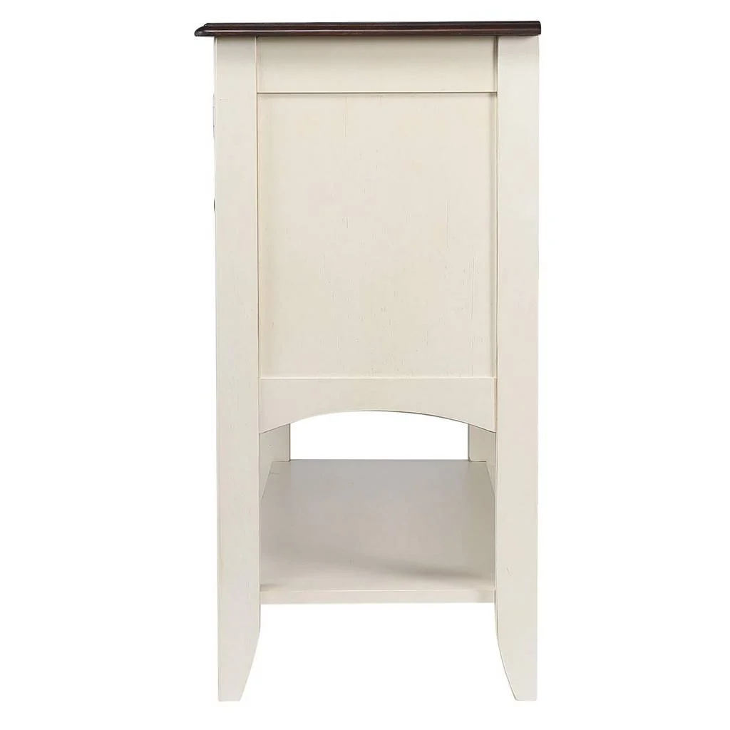 Sunset Trading Andrews Sideboard with Large Display Shelf - Image 7