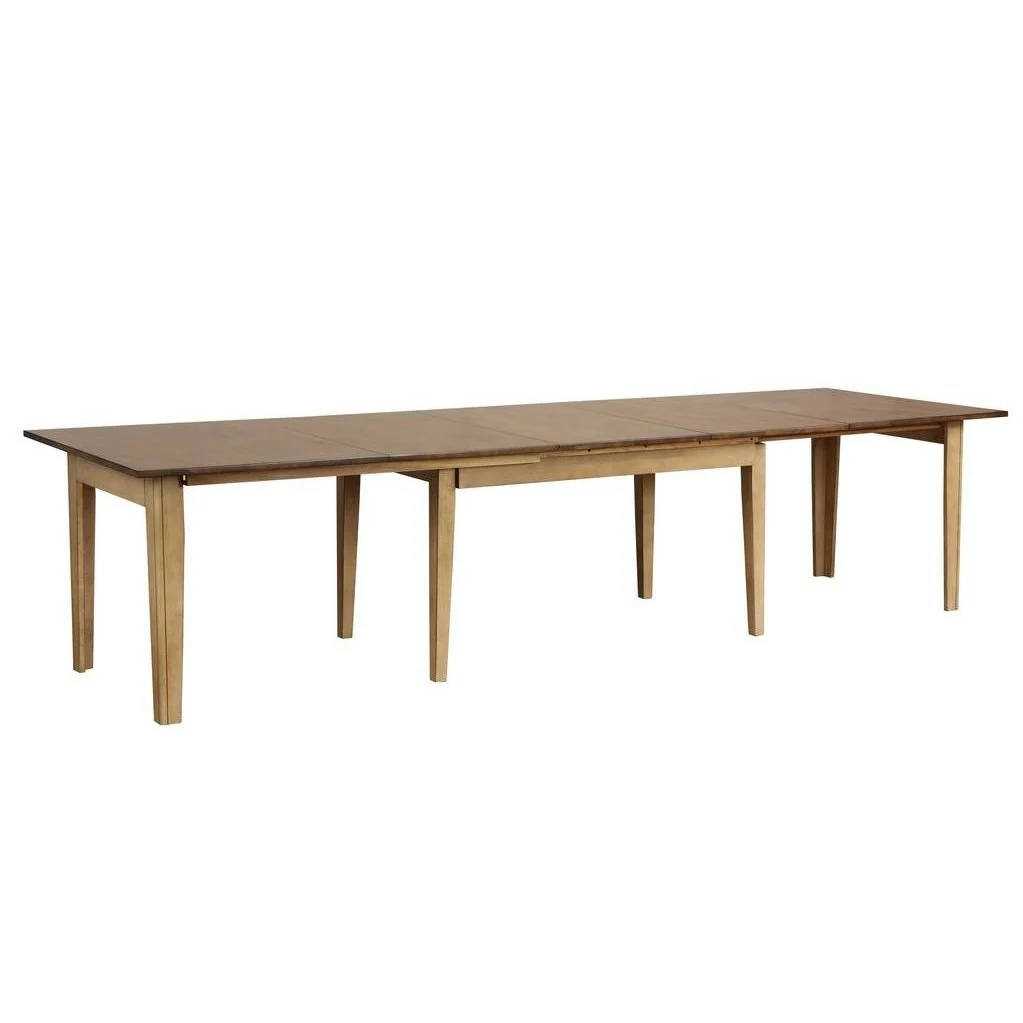 Sunset Trading Brook 12 Piece 134" Rectangular Extendable Dining Set | Sideboard | Seats 12 DLU-BR134-PW12PC - Image 3