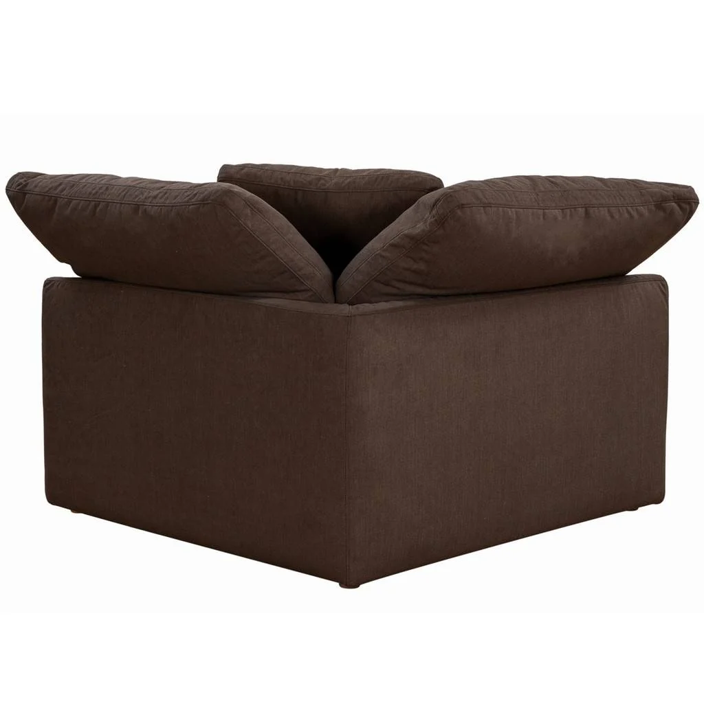 Sunset Trading Cloud Puff 4 Piece 132" Wide Slipcovered Modular Sectional Sofa - Image 5