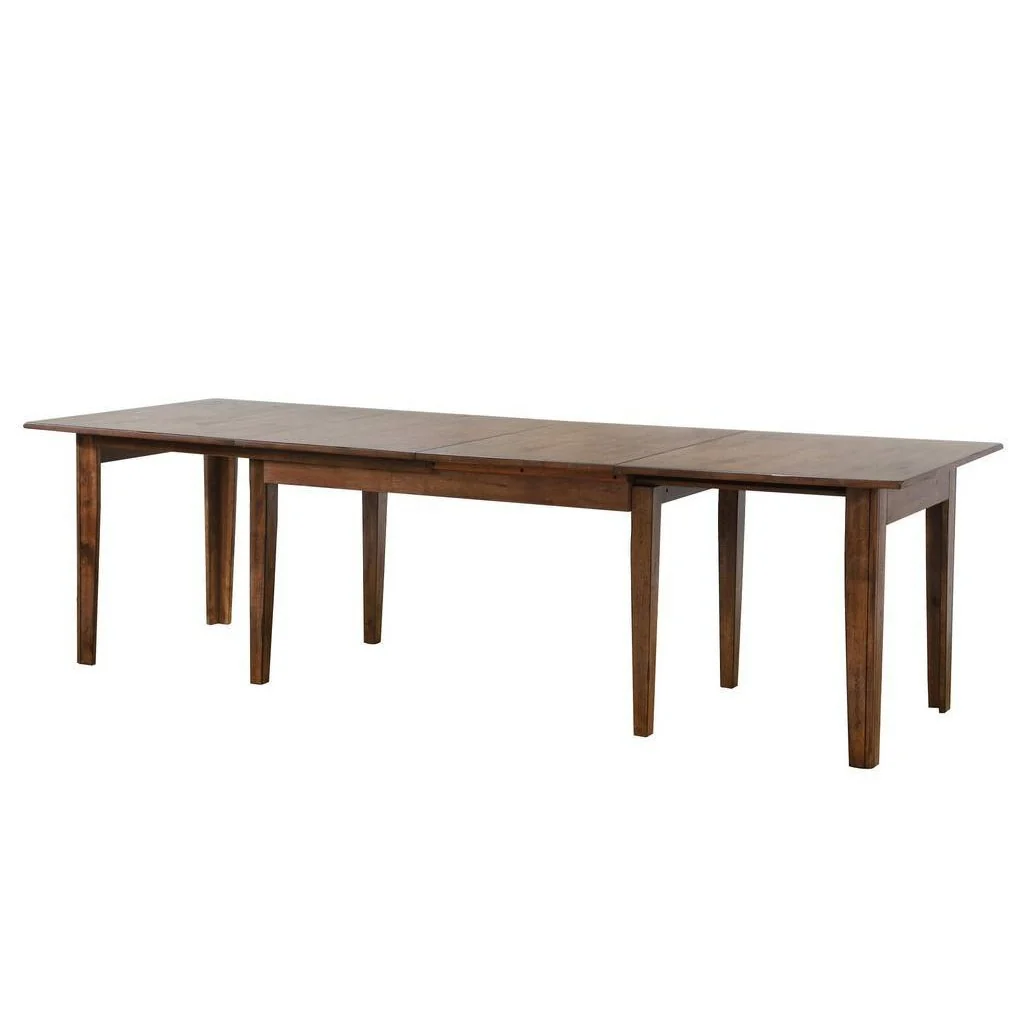 Sunset Trading Simply Brook 10 Piece 134" Rectangular Extendable Table Dining Set | Sideboard | Amish Brown | Seats 12 DLU-BR134-AMSB10PC - Image 4