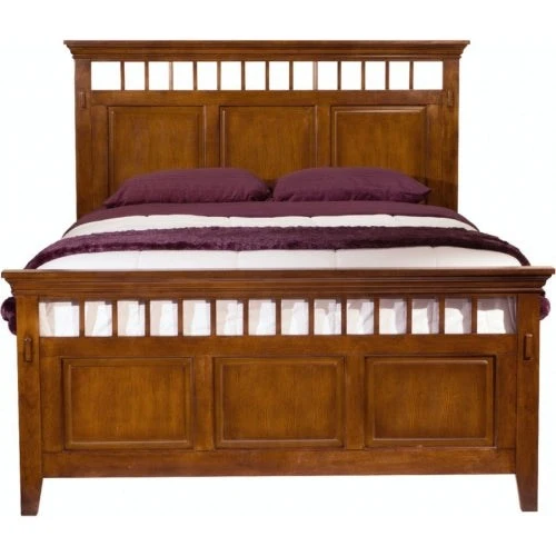 Sunset Trading Tremont 5 Piece King Bedroom Set| Distressed Brown Wood SS-TR900-K-BED-SET - Image 3
