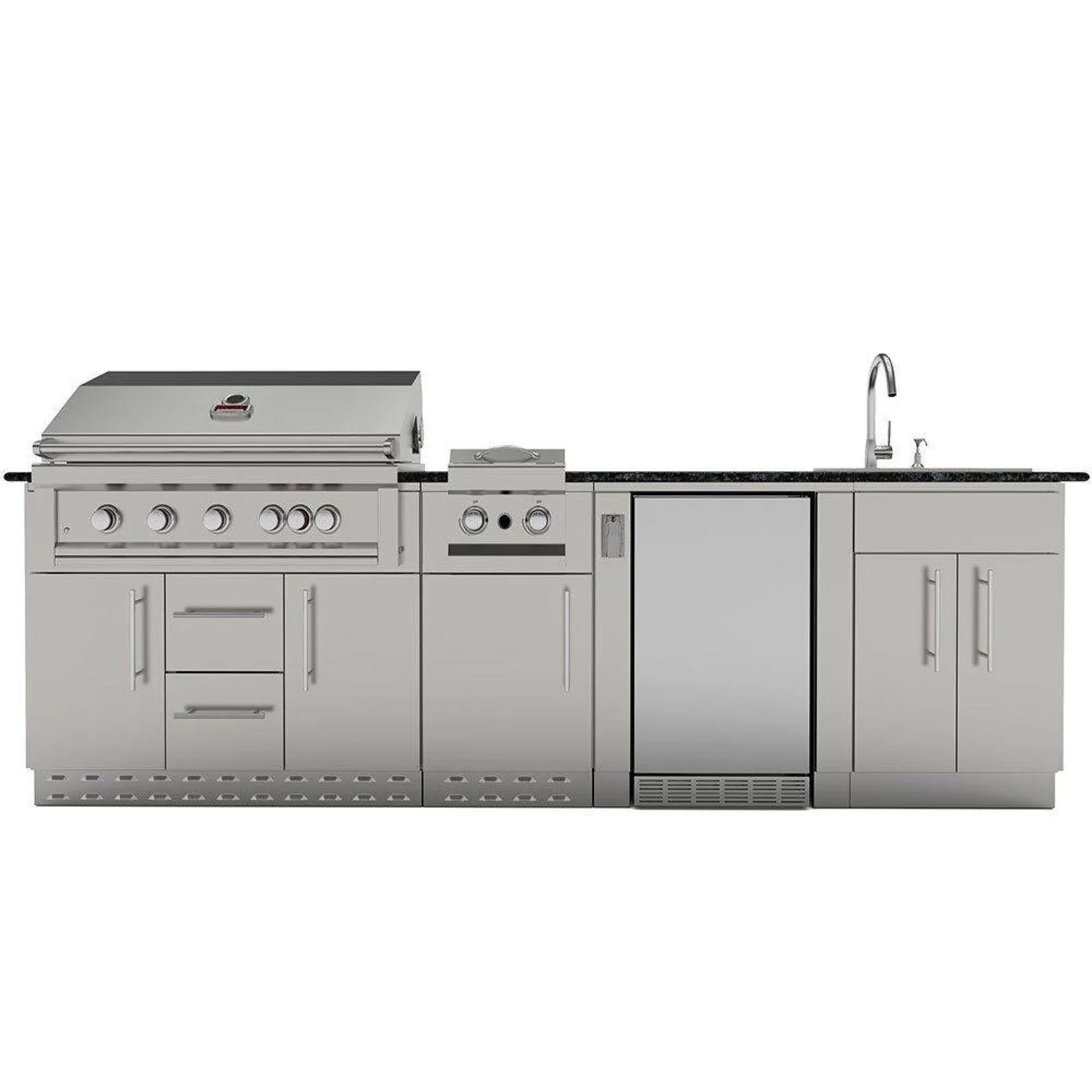 Sunstone Deluxe 10 Foot Expansive High Quality Cabinet Island Package SCP10DELUX13 - Image 2