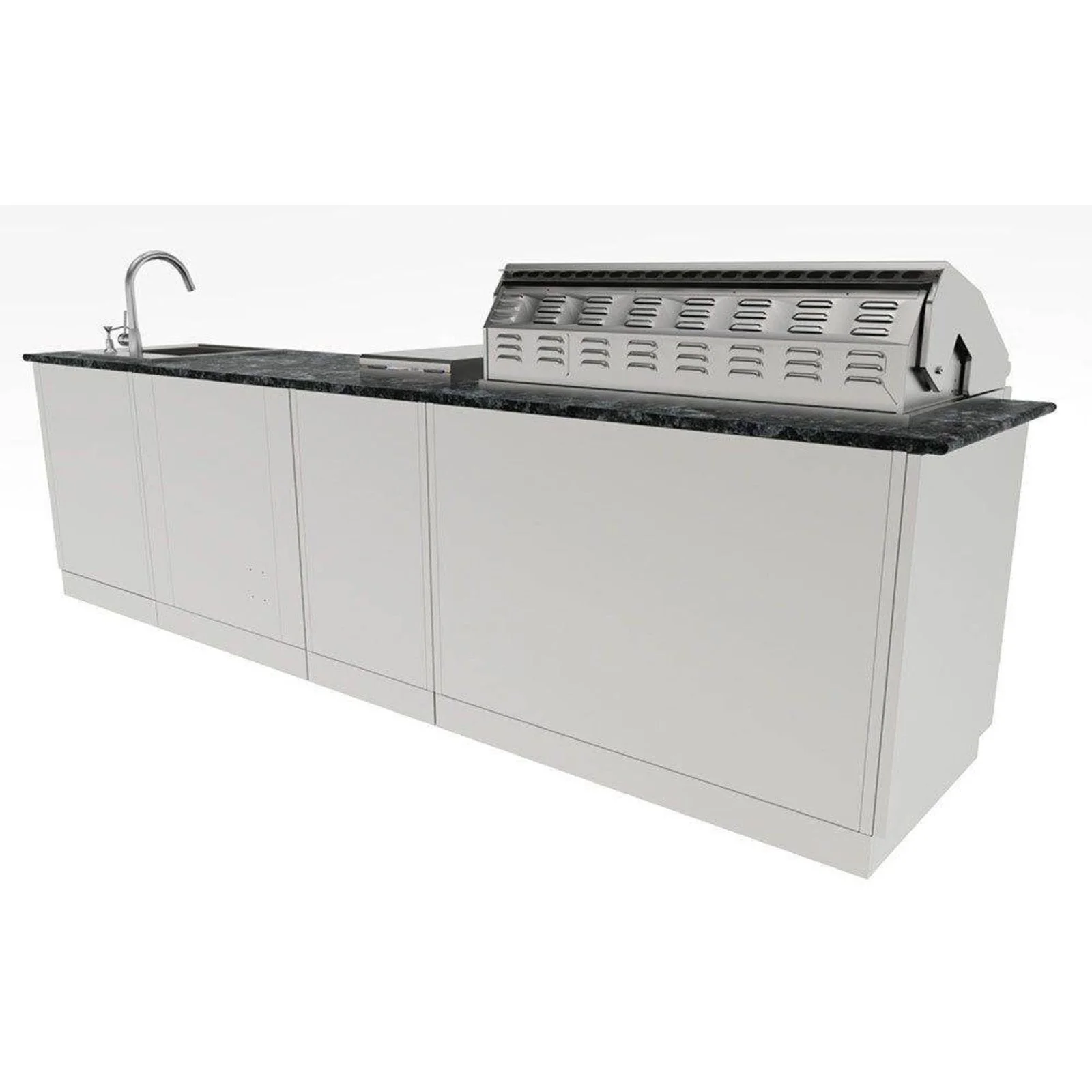 Sunstone Deluxe 10 Foot Expansive High Quality Cabinet Island Package SCP10DELUX13 - Image 3