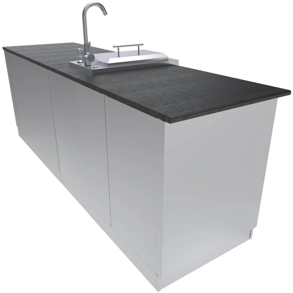 Sunstone Savanna 8'-6" Wet Bar Outdoor Cabinet Package SCPSAVANNA - Image 3