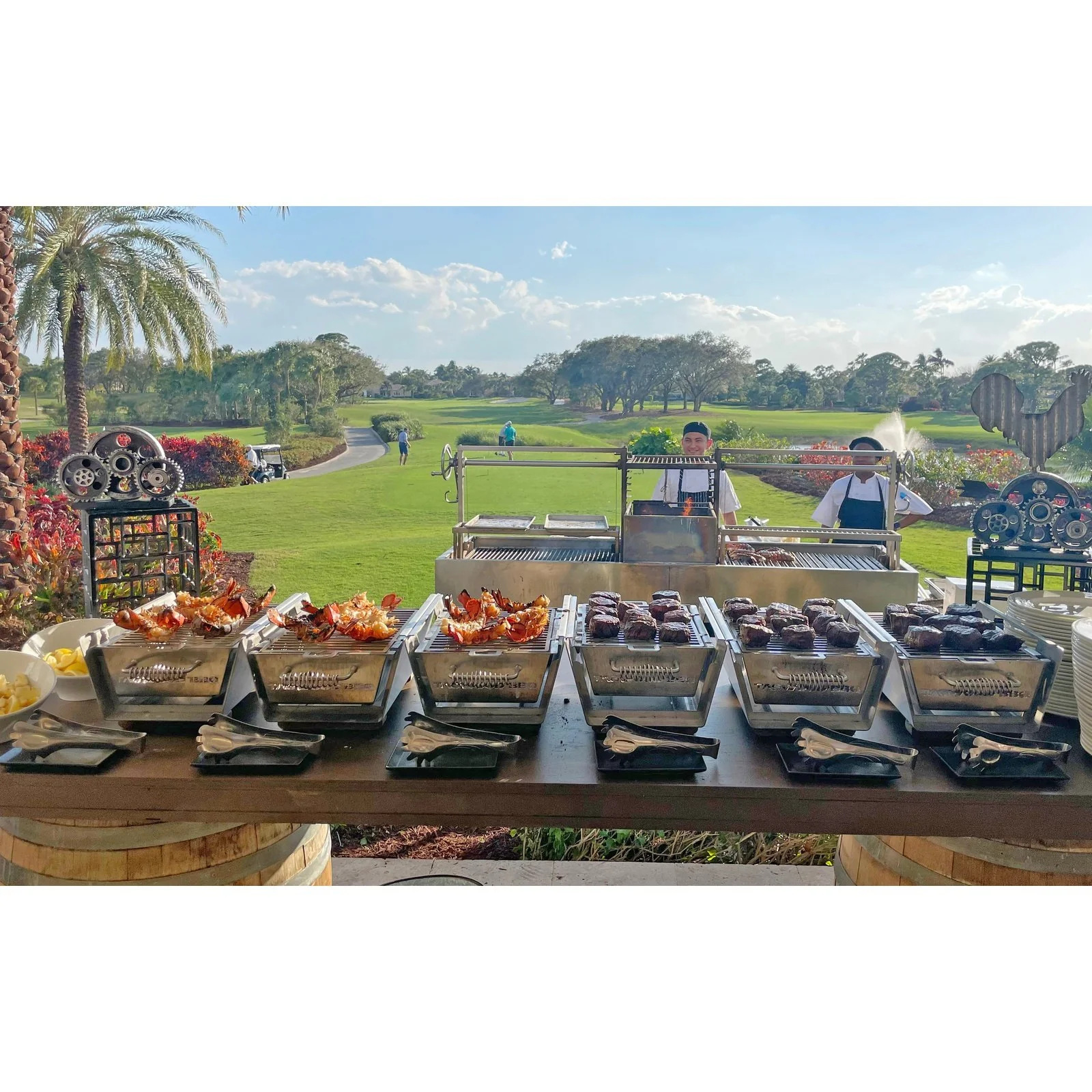Tagwood BBQ Double Argentine Santa Maria Wood Fire & Charcoal Grill | BBQ24SS - OPEN FIRE COOKING - Image 2