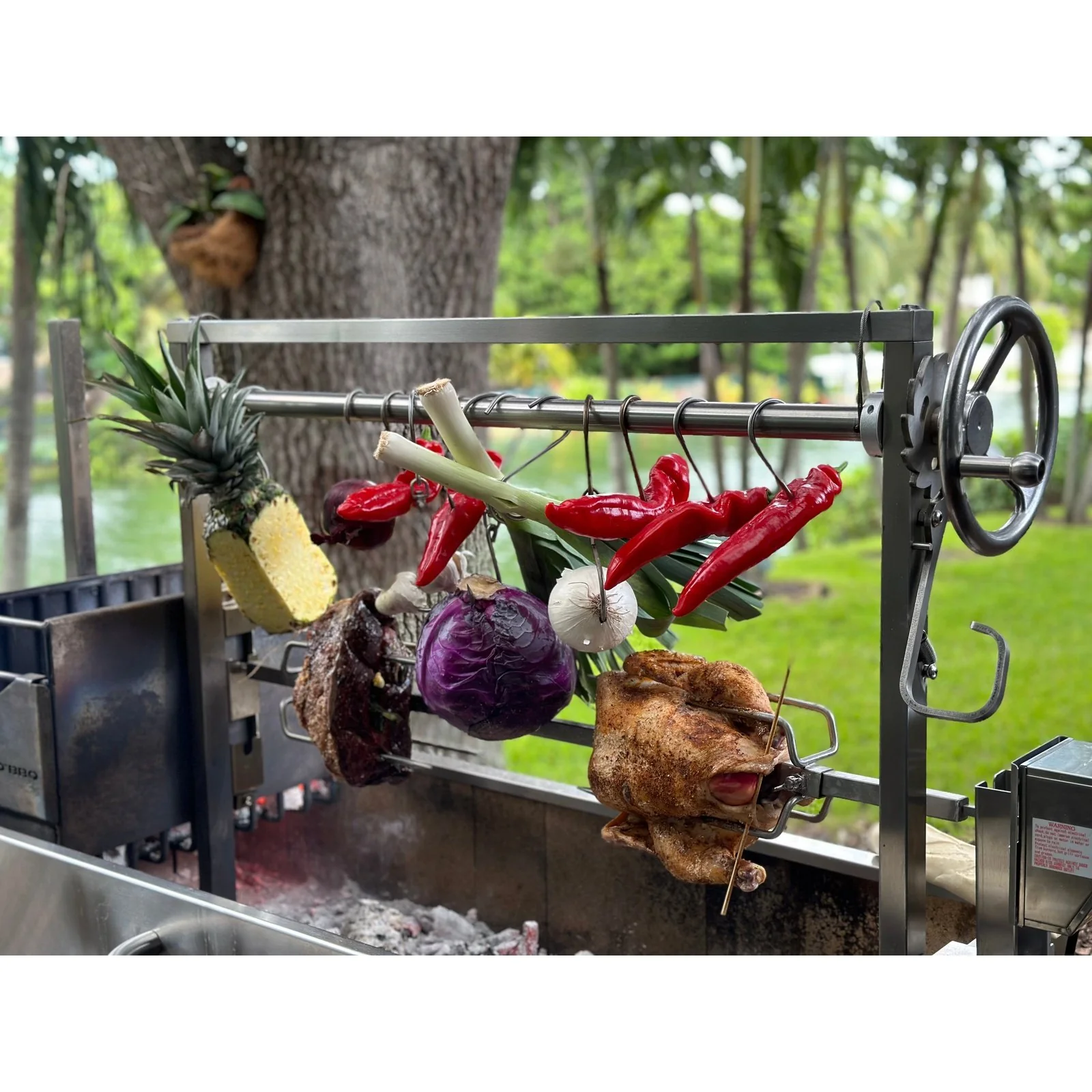 Tagwood BBQ Stainless Steel Rotisserie Kit | BBQ50SS - Image 5
