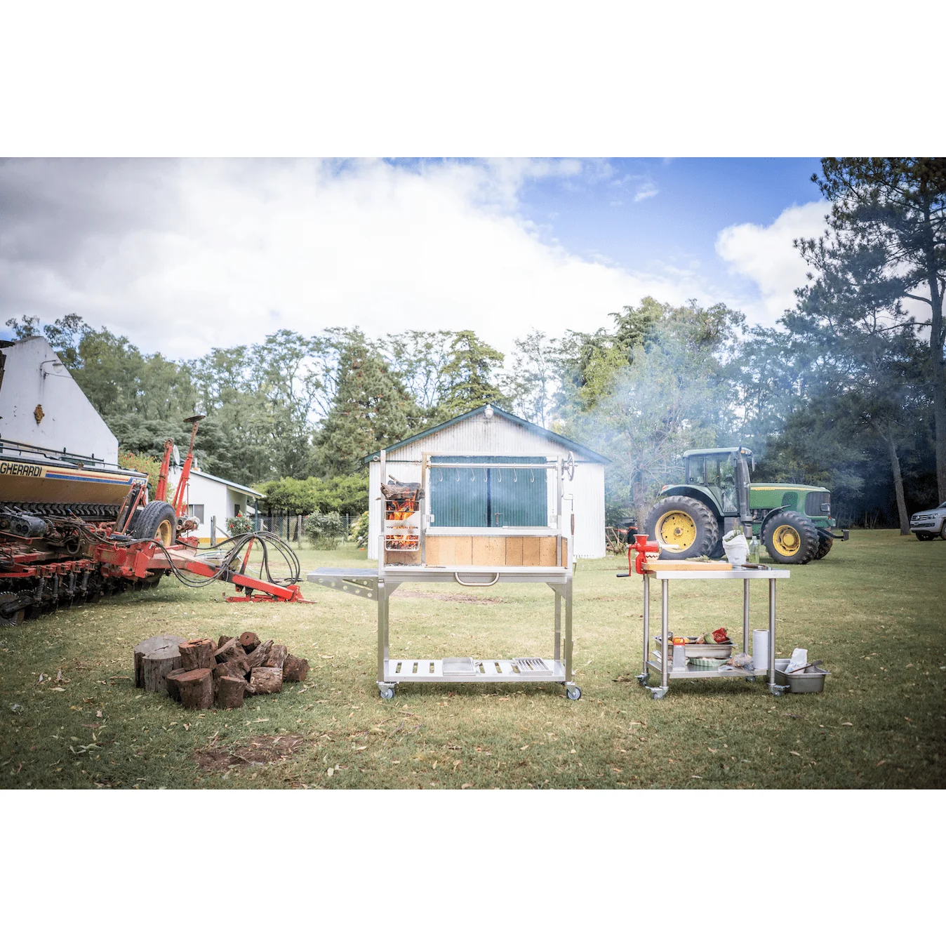 Tagwood BBQ Working table | Stainless steel | BBQ10SS - Image 3