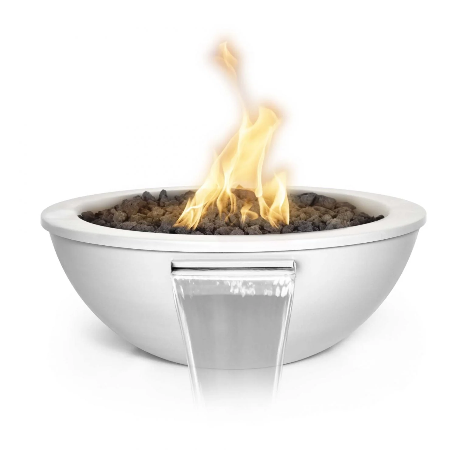 The Outdoor Plus 27" Sedona Fire & Water Bowl | Metal Powder Coated - Image 3